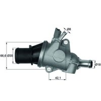 Thermostat Kühlmittel Öffnungstemperatur 88...