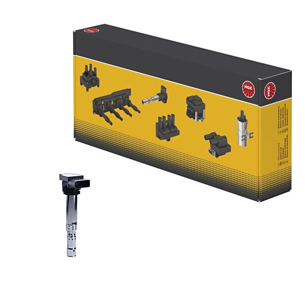 Zündspule SAE 4 Kontakte NGK für BENTLEY CONTINENTAL Coupe