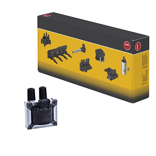 Zündspule Anschluss-AF M4 2 Eingänge Ausgänge NGK für u.a. RENAULT LAGUNA I