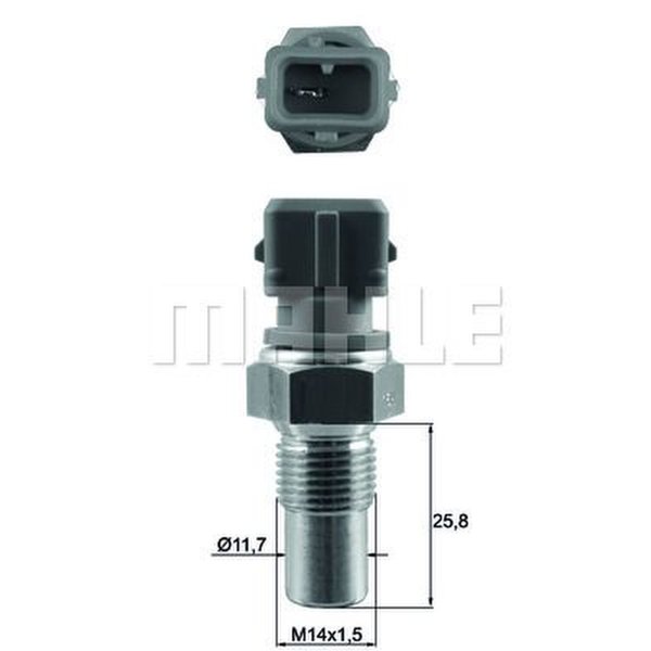 Coolant temperature sensor MAHLE for CITROEN ZX (N2)