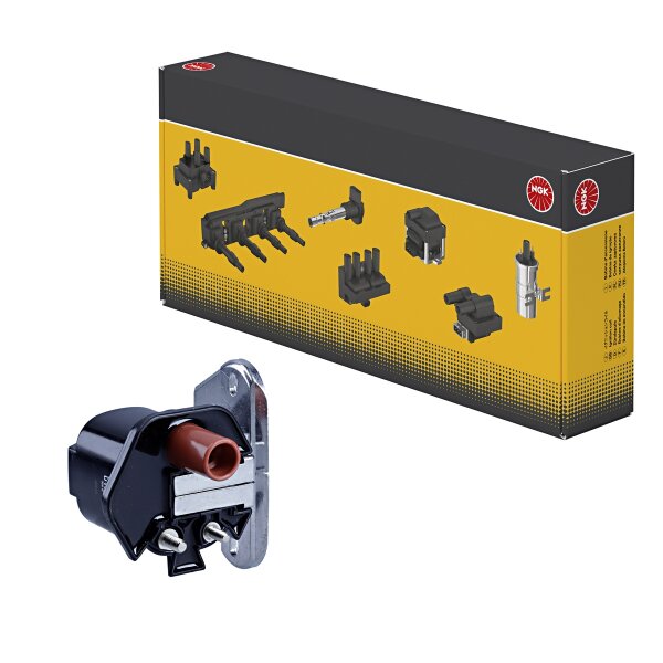Ignition coil connection version DIN 1 output and input NGK for e.g. MB 124