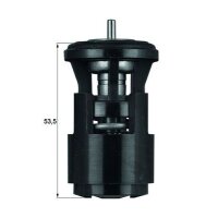 Thermostat coolant temp 80 °C with gasket MAHLE for...