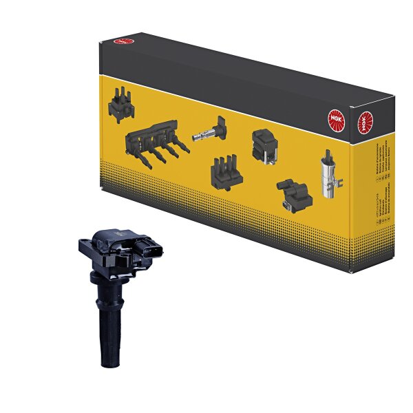 Ignition coil 2 inputs and outputs NGK for e.g. HYUNDAI SANTA FÉ I