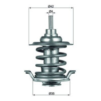 Thermostat coolant temp 83 °C MAHLE for DEUTZ-FAHR...