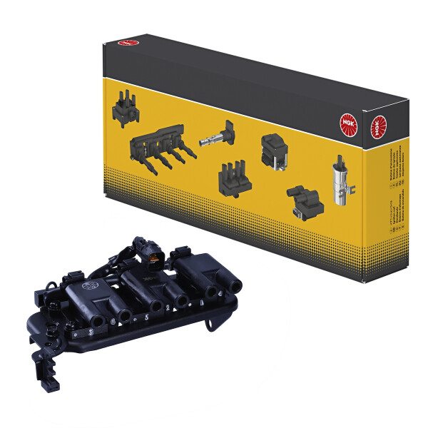 Ignition coil connector AF DIN 6 inputs outputs NGK for HYUNDAI TUCSON