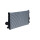 Intercooler 633 mm - 412 mm NRF thermo expertise suitable for e.g. VW SHARAN