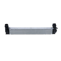 Intercooler 657 mm - 91 mm NRF suitable for e.g. RENAULT MEGANE