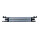Intercooler 450 mm - 100 mm NRF suitable for e.g. OPEL CORSA