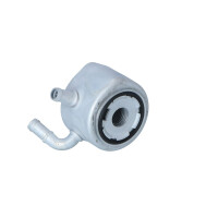 Oil cooler Anti engine oil overheating 95 mm - 95 mm NRF for e.g. RENAULT CLIO