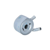 Oil cooler Anti engine oil overheating 95 mm - 95 mm NRF for e.g. RENAULT CLIO