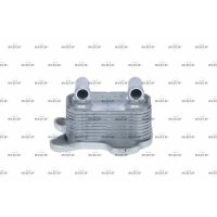 Oil cooler engine oil with seals NRF for OPEL ASTRA G CC