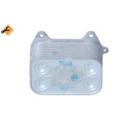 Oil cooler engine oil with seals NRF for AUDI A1