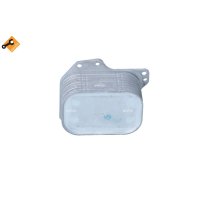 Oil cooler engine oil with sealing ring NRF for AUDI A1