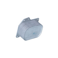 Oil cooler anti-oil overheating 119 mm - 80 mm NRF suitable for AUDI A3