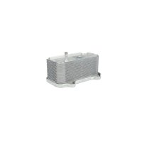 Oil cooler 163 mm - 81 mm NRF suitable for e.g. PORSCHE BOXSTER