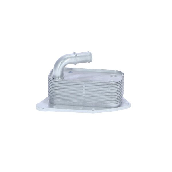 Oil cooler anti-oil overheating 69 mm - 139 mm NRF suitable for e.g. OPEL ASTRA
