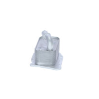 Oil cooler anti-oil overheating 69 mm - 139 mm NRF suitable for e.g. OPEL ASTRA