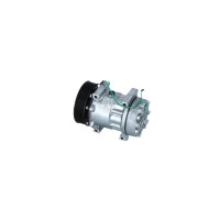 Air conditioning compressor 24 V Ø 132 mm SD7H15 NRF suitable for e.g. VOLVO FM