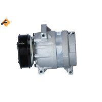 Compressor Air Conditioning V-ribbed belt pulley 119mm...