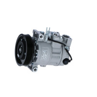 Air conditioning compressor 12 V Ø 125 mm R 134a 6SEU14C NRF for e.g. AUDI A6