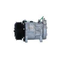 Air conditioning compressor 24 V Ø 119 mm R 134a SD7H15 NRF for various vehicles