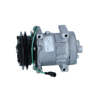 Air conditioning compressor 24 V Ø 135 mm SD7H15 NRF for IVECO EUROCARGO