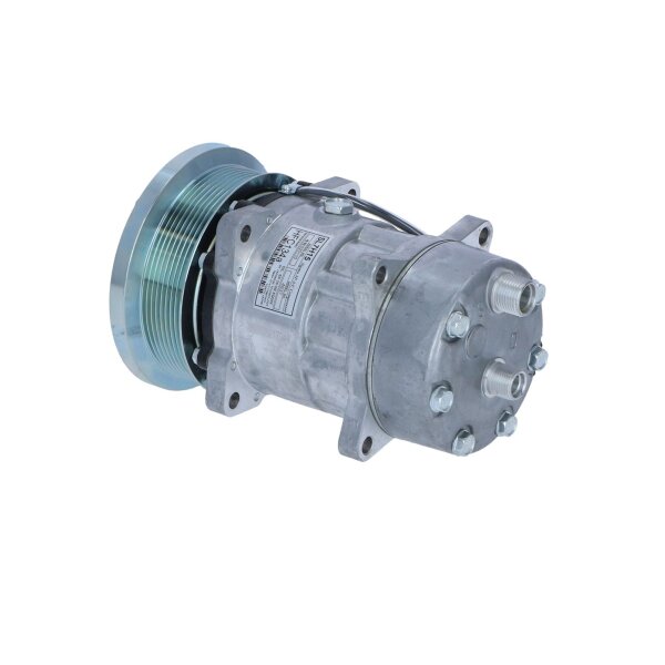 Air conditioning compressor 12 V Ø 133 mm SD7H15 NRF suitable for NEW HOLLAND