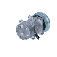 Air conditioning compressor 12 V Ø 133 mm SD7H15 NRF suitable for NEW HOLLAND