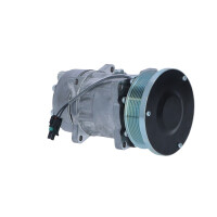 Air conditioning compressor 12 V Ø 133 mm SD7H15 NRF suitable for NEW HOLLAND
