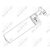 Dryer Air conditioner anti-humidity NRF suitable for e.g. NISSAN QASHQAI