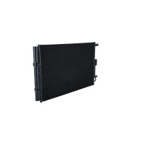 Air conditioning condenser with sealing ring NRF fits KIA SOUL