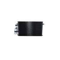Air conditioning condenser with seal ring NRF for CHEVROLET EPICA