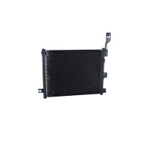 Air conditioning condenser with seal ring NRF fits HYUNDAI ATOS