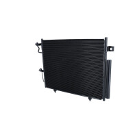 Air conditioning condenser with sealing ring NRF for e.g. MITSUBISHI PAJERO