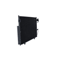Air conditioning condenser with sealing ring NRF for e.g. MITSUBISHI PAJERO