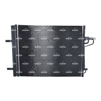 Condenser air conditioning with sealing ring NRF for FORD...