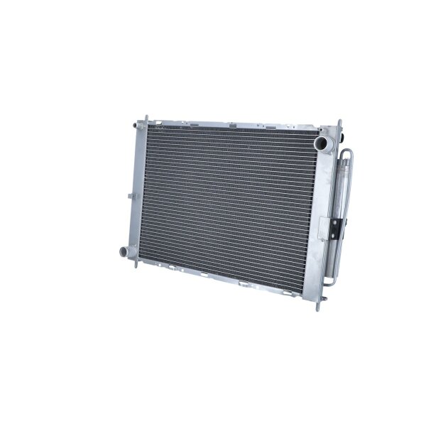 Air conditioning condenser with sealing ring NRF fits NISSAN MICRA