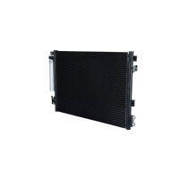 Air conditioning condenser with sealing ring NRF for e.g. LANCIA THEMA