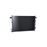 Kondensator Klimaanlage mit Dichtring NRF für u.a. NISSAN MURANO