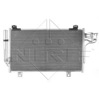 Condenser air conditioning with sealing ring NRF for MAZDA 3
