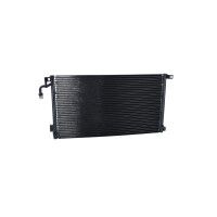 Air conditioning condenser with sealing ring NRF for CITROËN SAXO and others