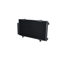 Kondensator Klimaanlage mit Dichtring NRF für u.a. TOYOTA AVENSIS