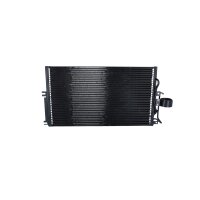 Air conditioning condenser with sealing ring NRF for OPEL...