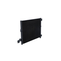 Air conditioning condenser with seal ring NRF fits HYUNDAI ATOS