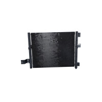 Air conditioning condenser with seal ring NRF fits HYUNDAI ATOS