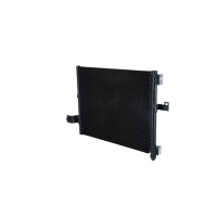 Air conditioning condenser with seal ring NRF fits HYUNDAI ATOS