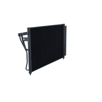 Air conditioning condenser with sealing ring NRF fits HYUNDAI GETZ
