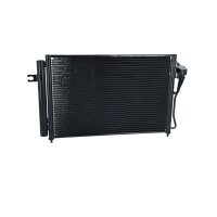 Air conditioning condenser with sealing ring NRF fits HYUNDAI GETZ