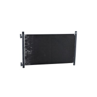 Kondensator Klimaanlage mit Dichtring NRF für u.a. FIAT PUNTO