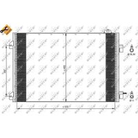 Kondensator Klimaanlage mit Dichtring NRF für u.a. RENAULT CLIO
